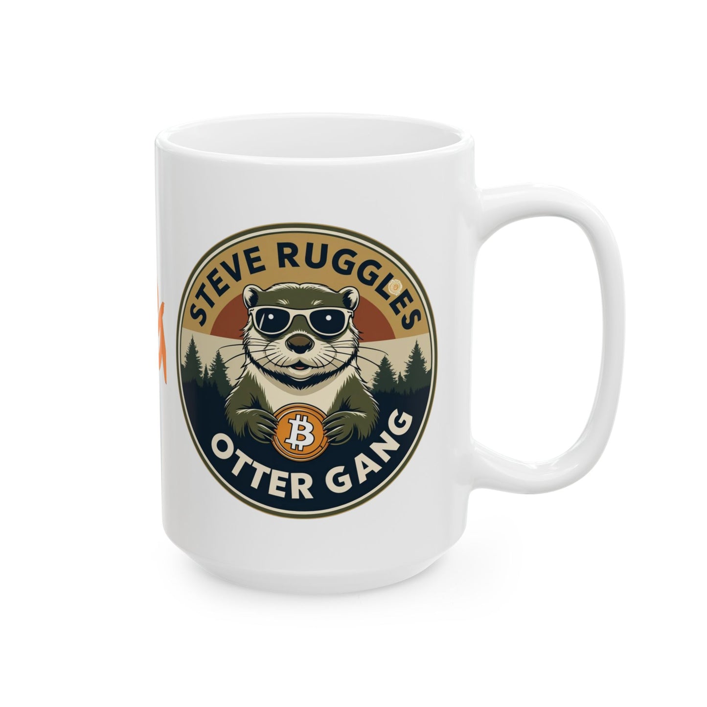 STEVE RUGGLES 2 OTTER GANG CERAMIC MUG (11oz, 15oz)