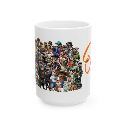 OTTER GANG CERAMIC MUG (11oz, 15oz)
