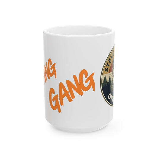 STEVE RUGGLES 2 OTTER GANG CERAMIC MUG (11oz, 15oz)