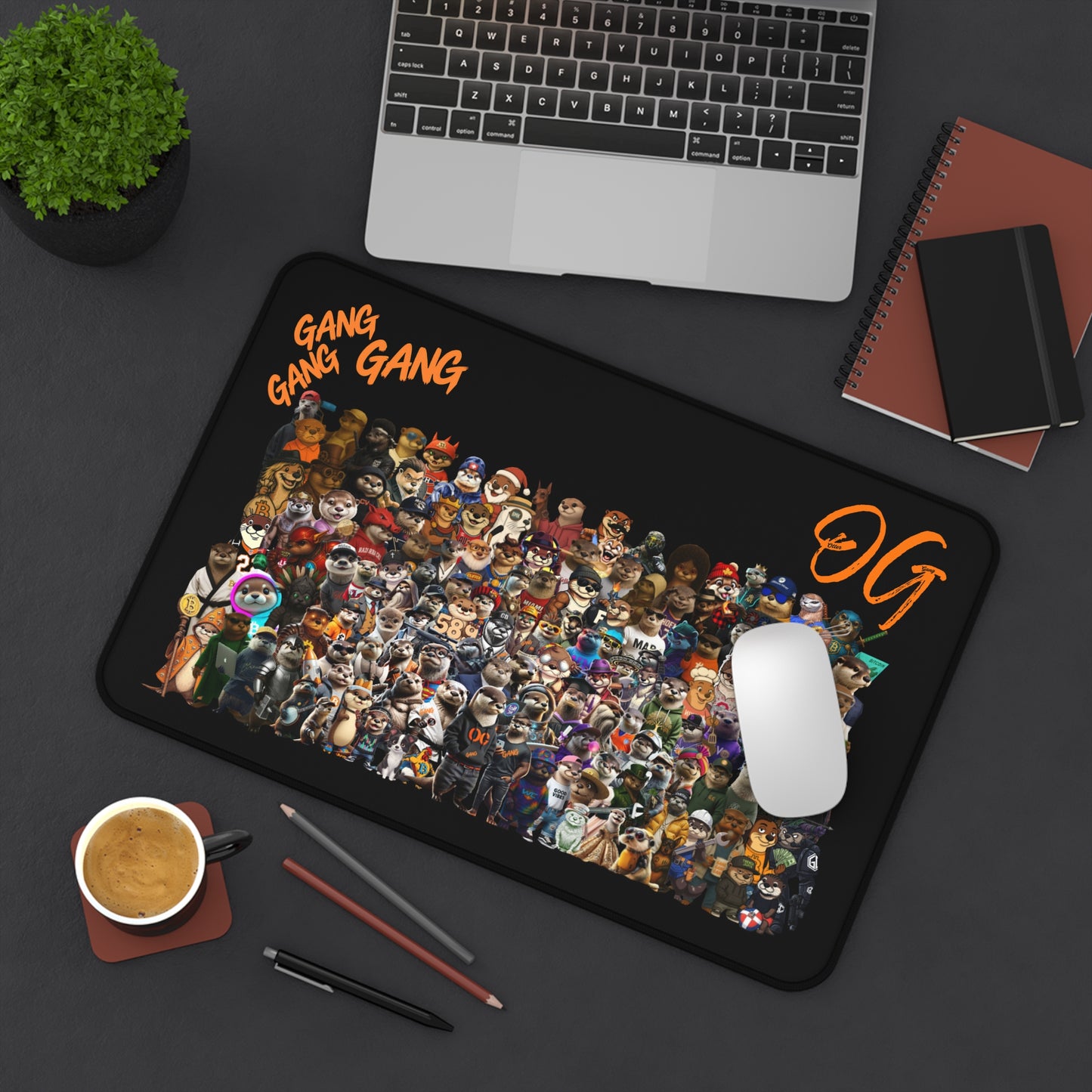 OTTER GANG DESK MAT (smaller)