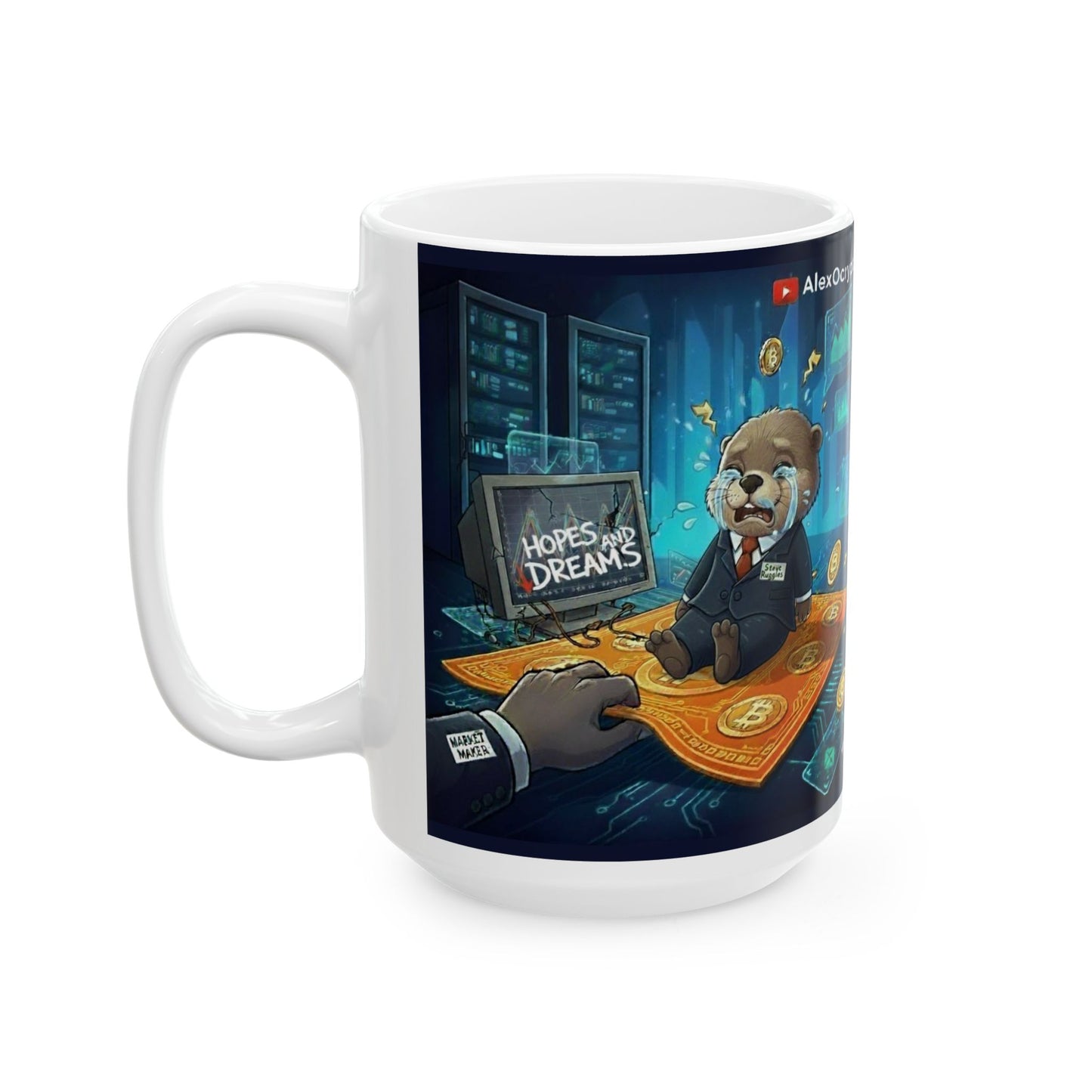 STEVE RUGGLES OTTER GANG CERAMIC MUG (11oz, 15oz)