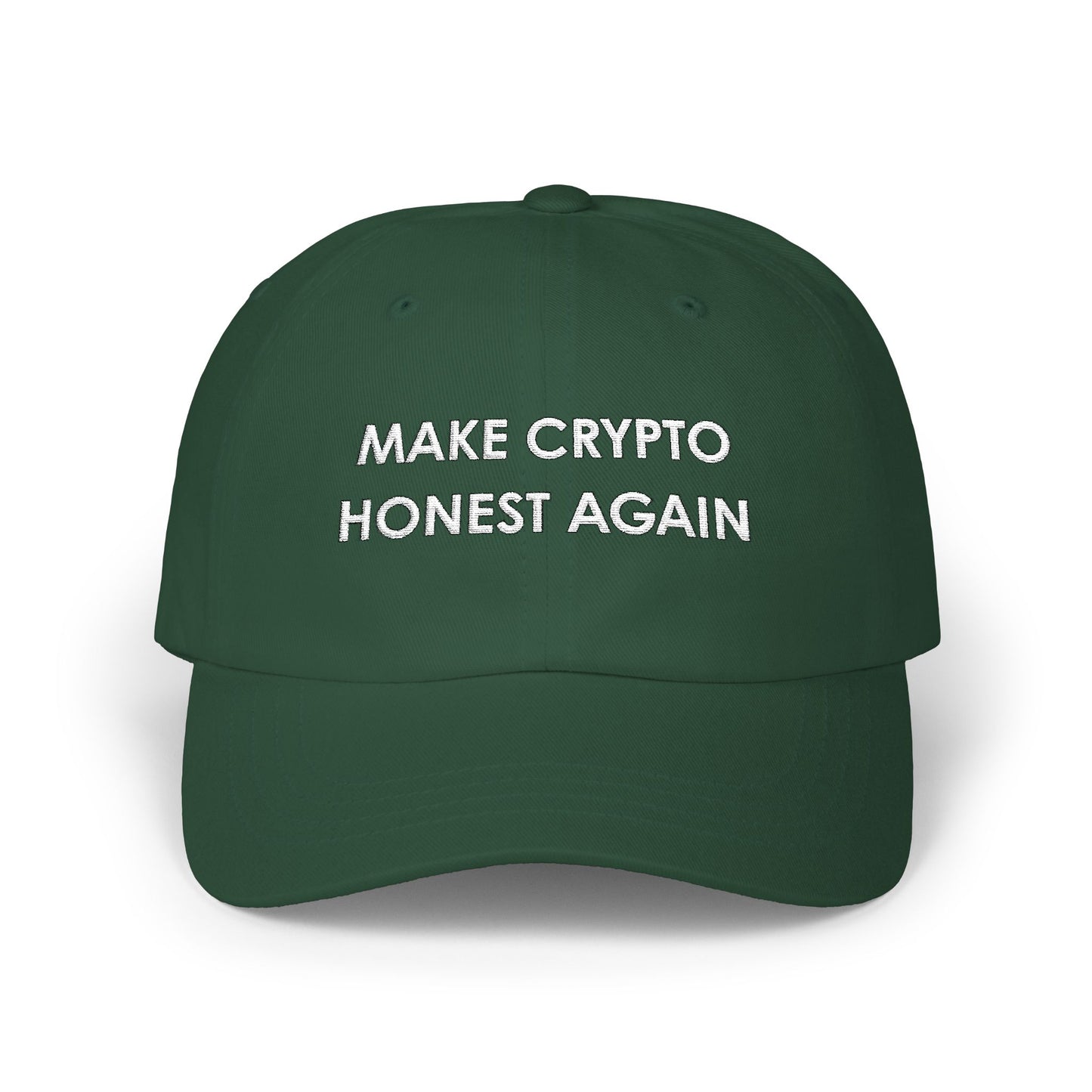 Classic Dad Cap MCHA - make crypto honest again