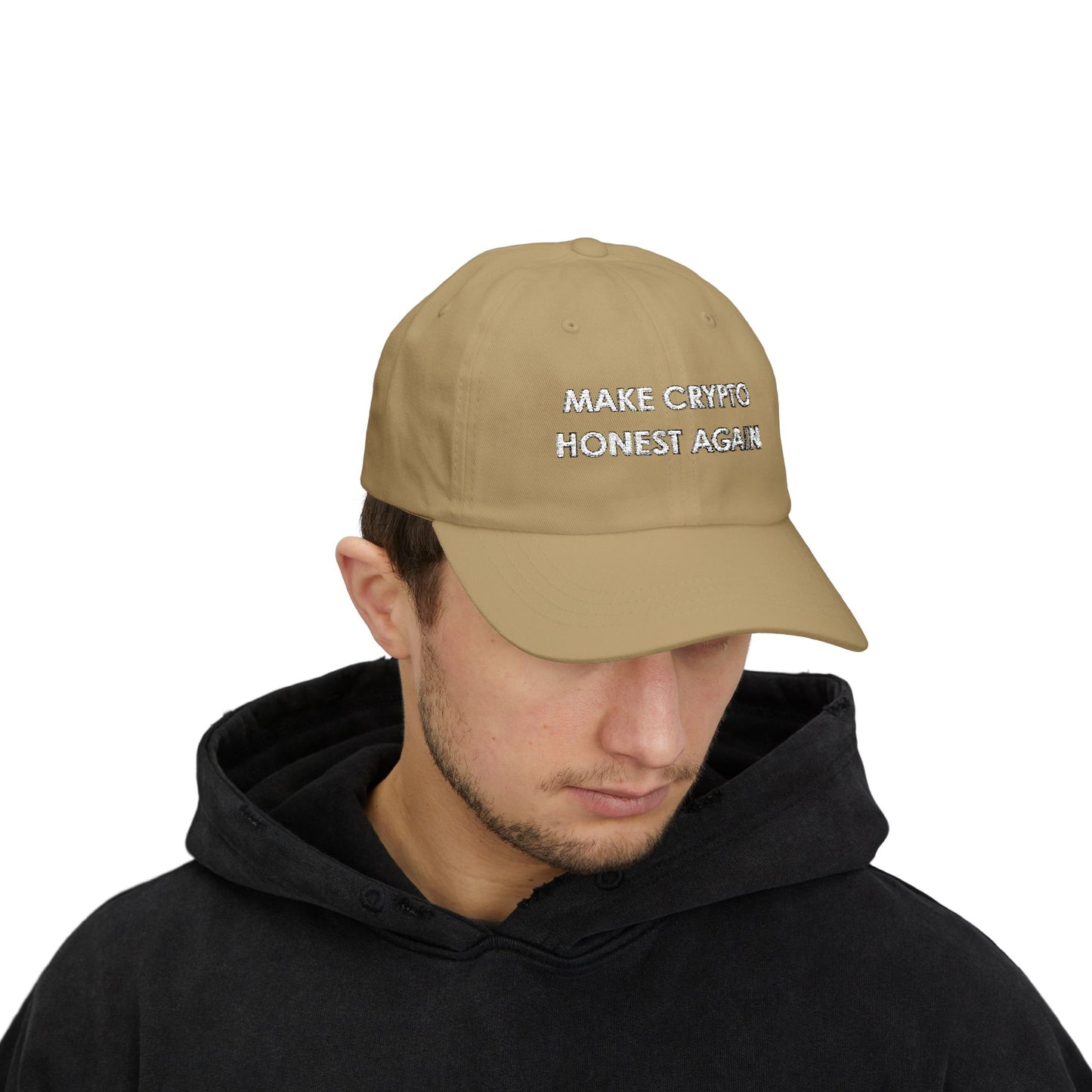 Classic Dad Cap MCHA - make crypto honest again
