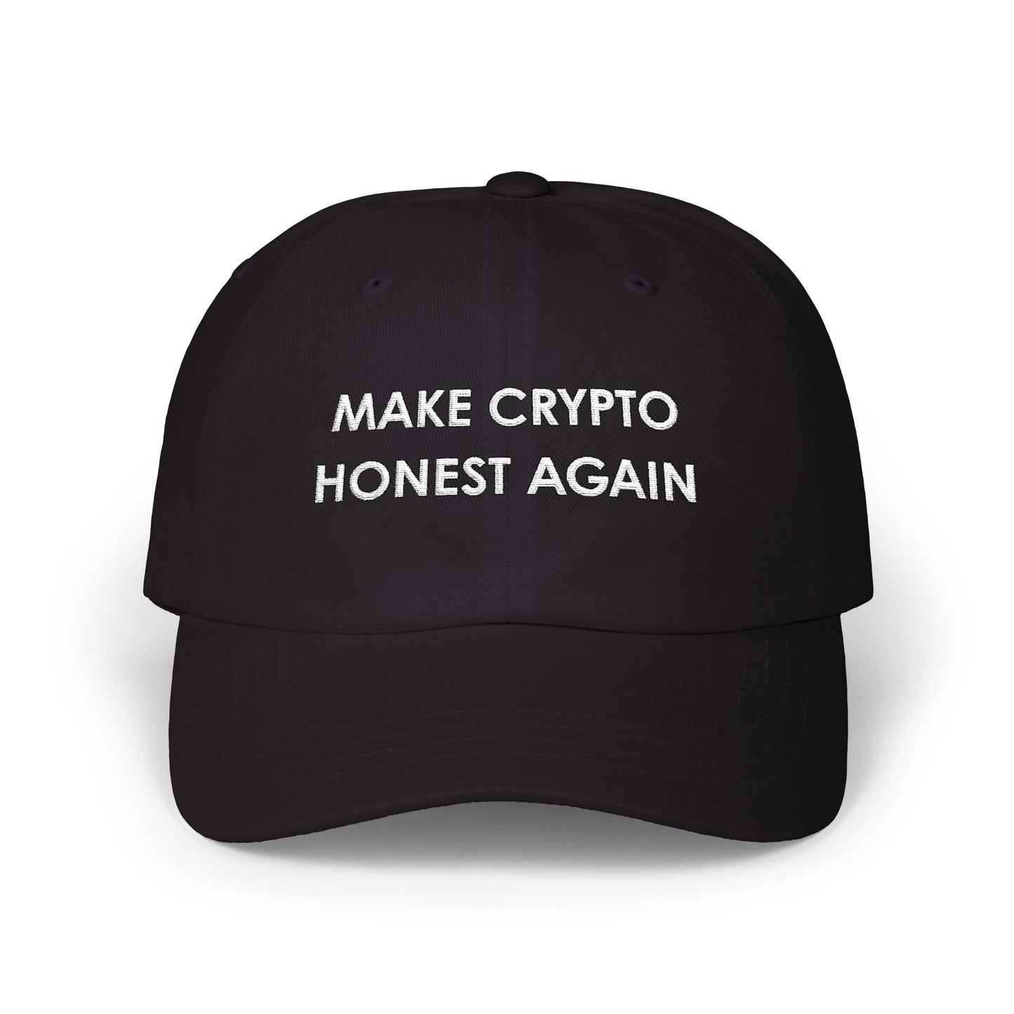 Classic Dad Cap MCHA - make crypto honest again