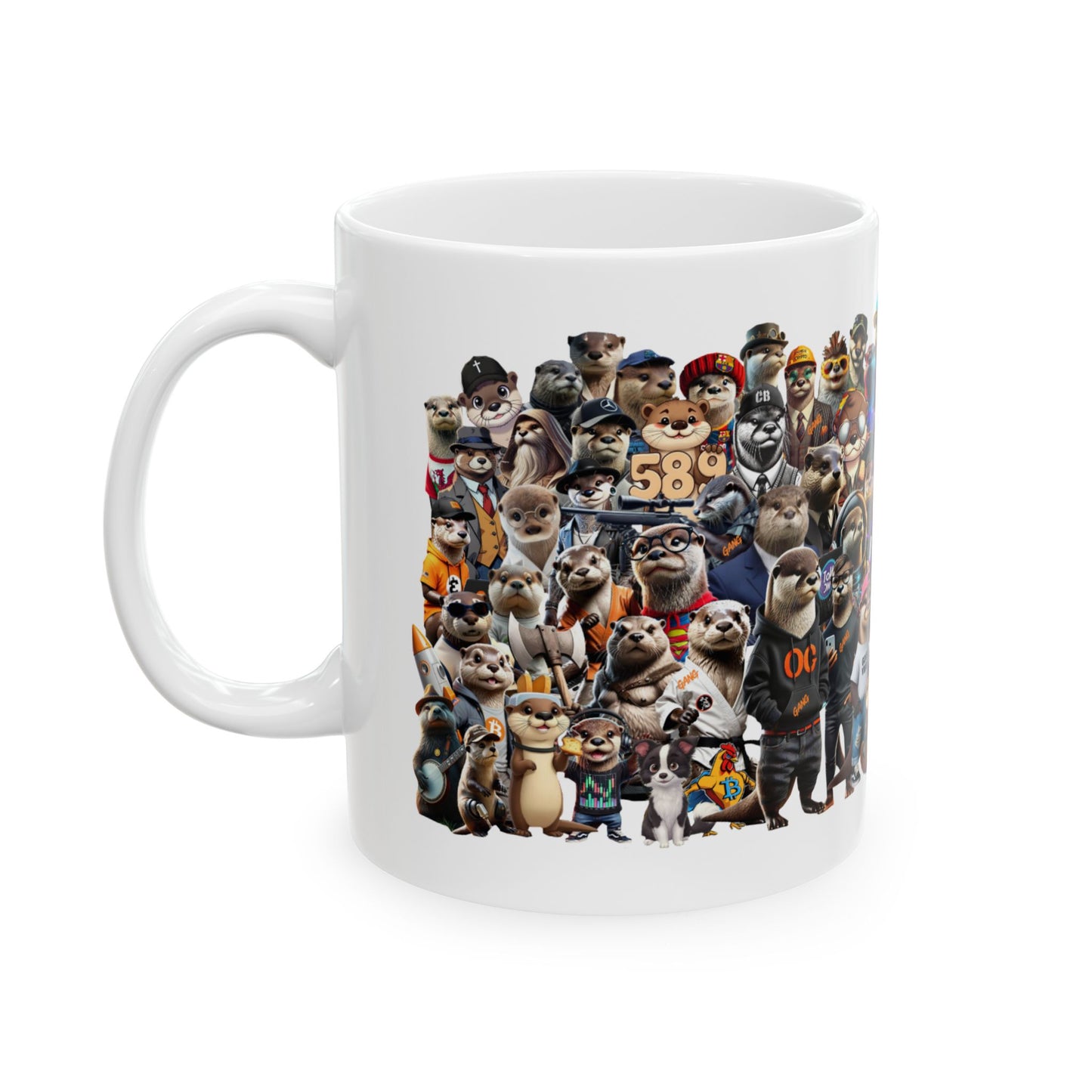 OTTER GANG CERAMIC MUG (11oz, 15oz)