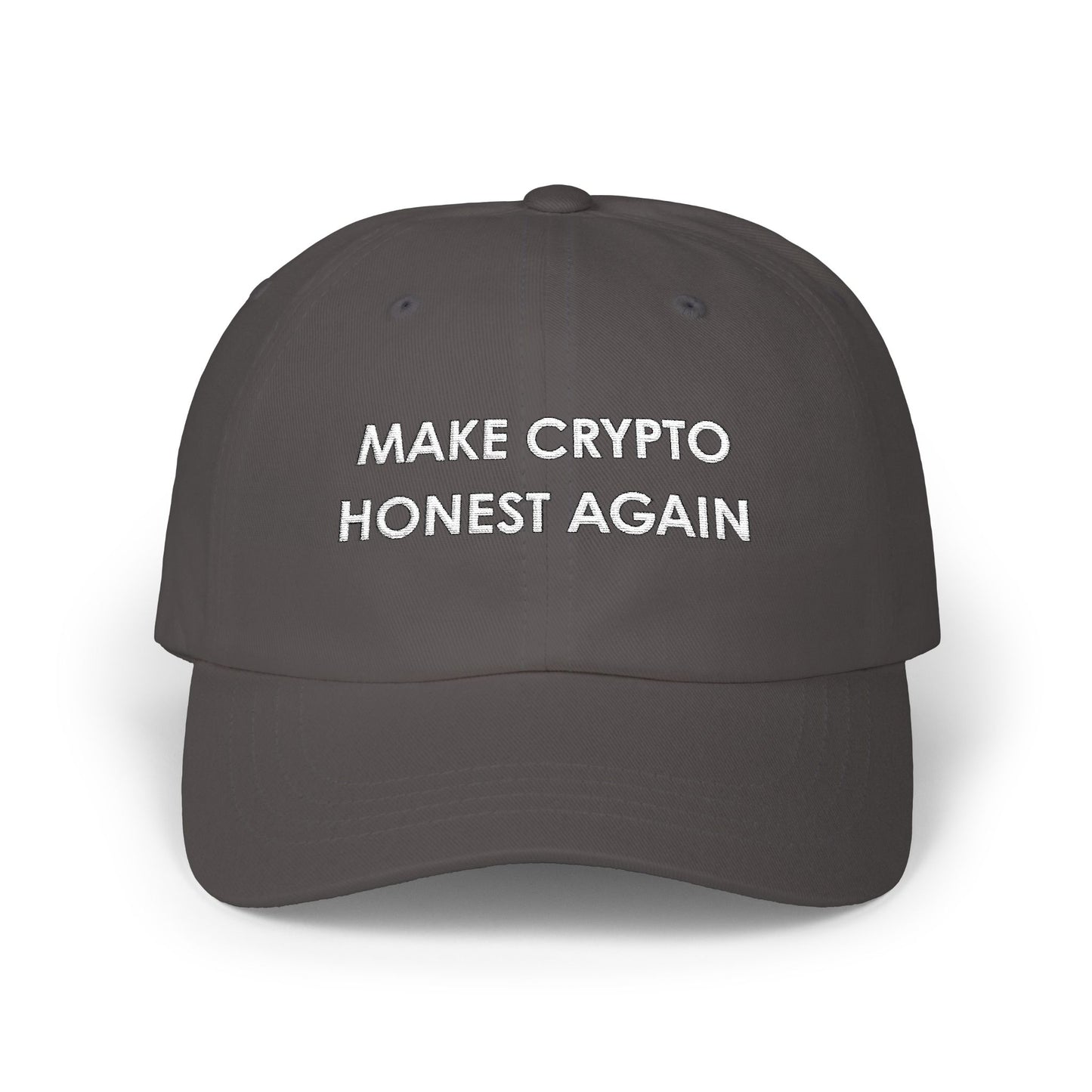 Classic Dad Cap MCHA - make crypto honest again
