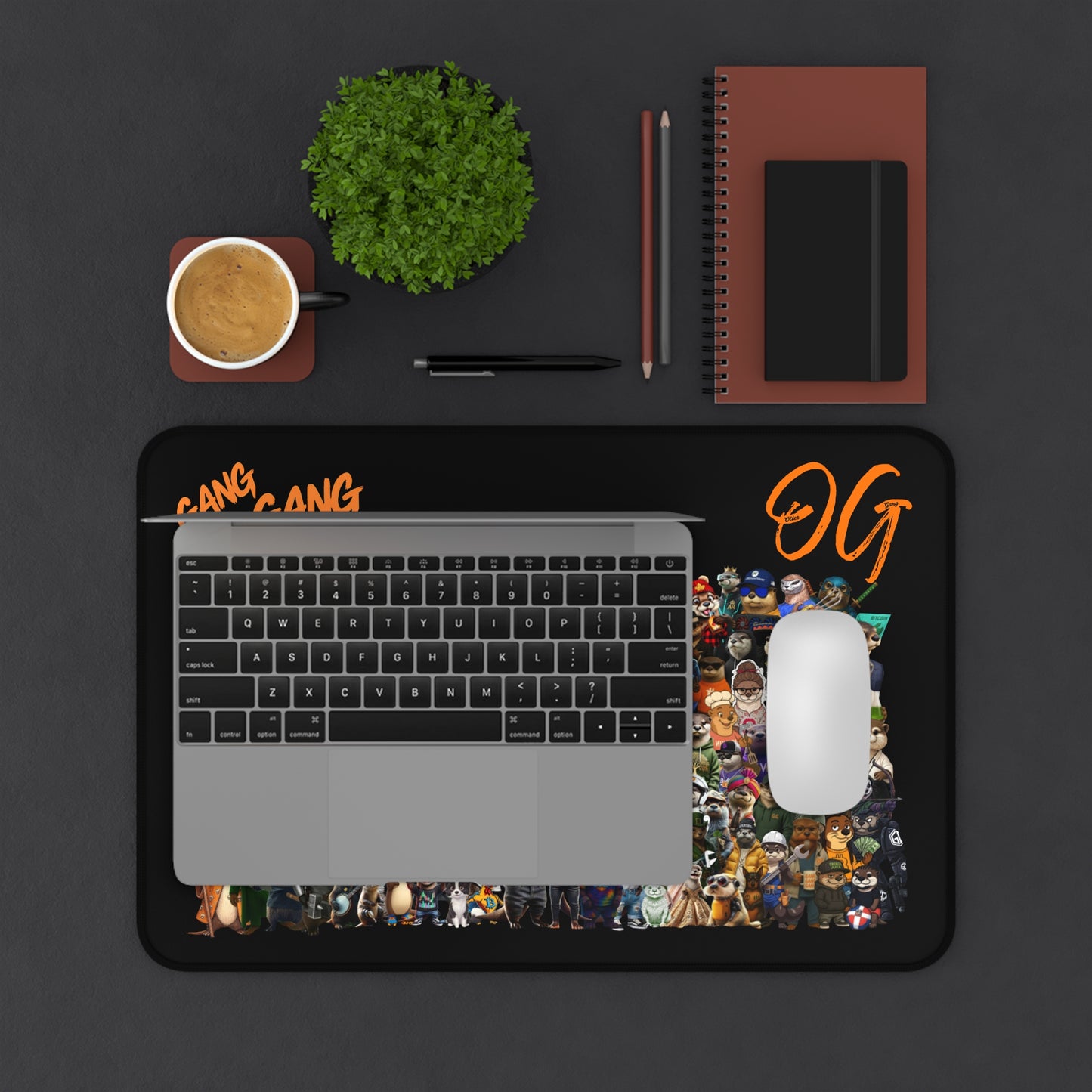 OTTER GANG DESK MAT (smaller)