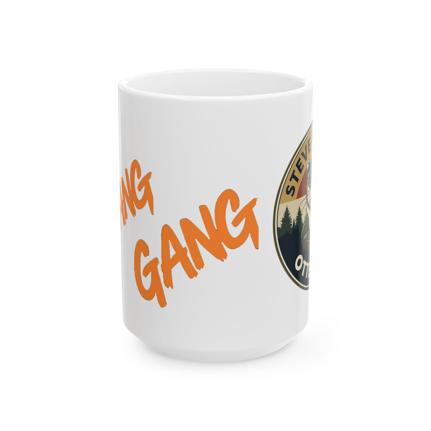 STEVE RUGGLES 2 OTTER GANG CERAMIC MUG (11oz, 15oz)