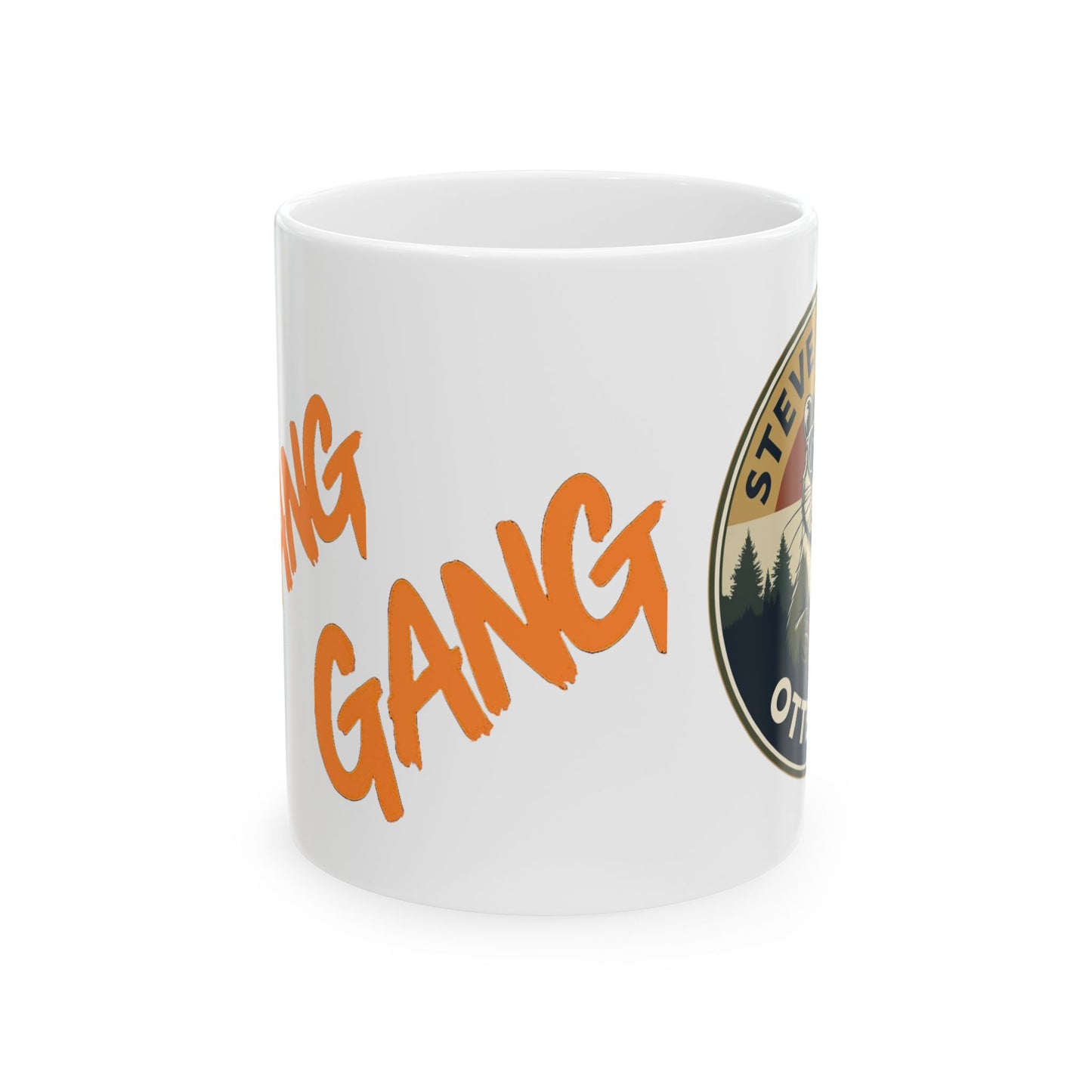 STEVE RUGGLES 2 OTTER GANG CERAMIC MUG (11oz, 15oz)