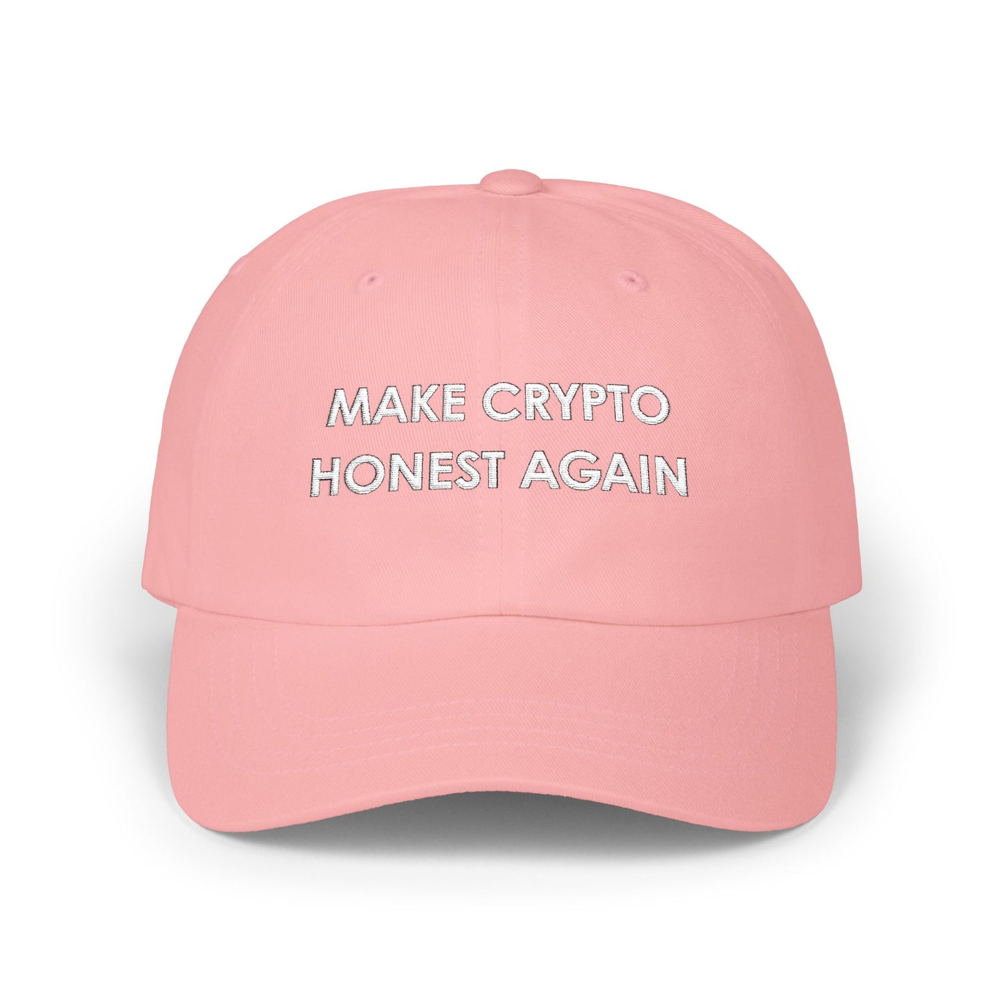 Classic Dad Cap MCHA - make crypto honest again