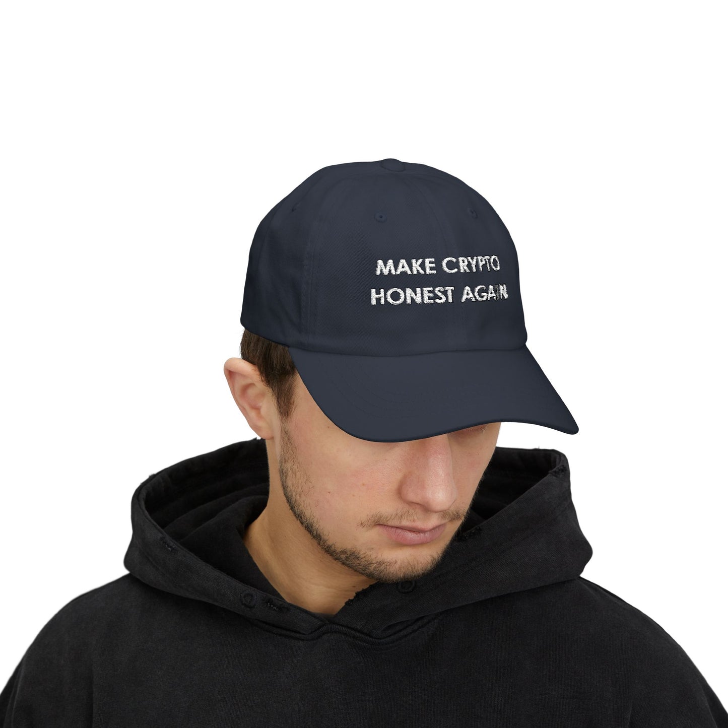 Classic Dad Cap MCHA - make crypto honest again
