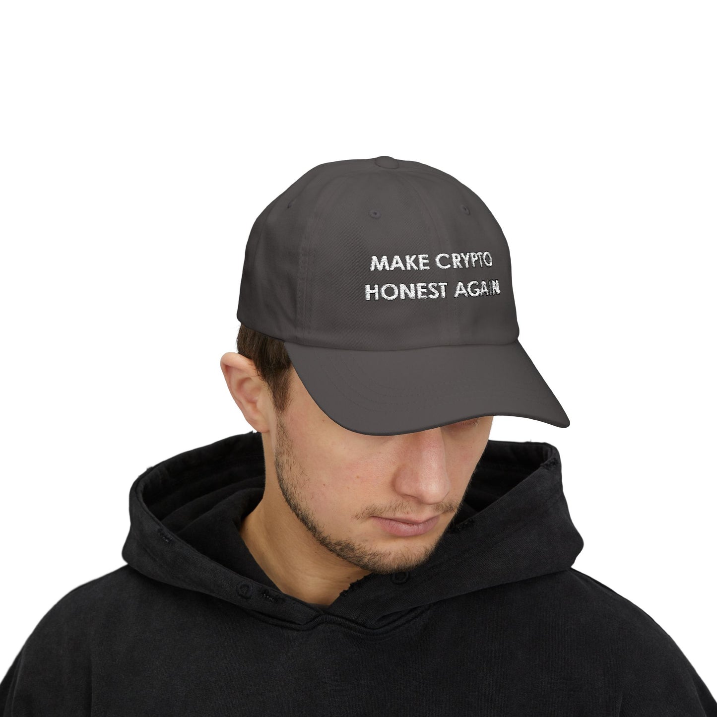Classic Dad Cap MCHA - make crypto honest again