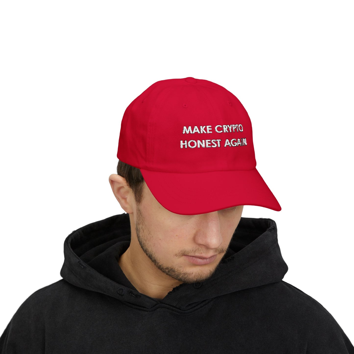 Classic Dad Cap MCHA - make crypto honest again