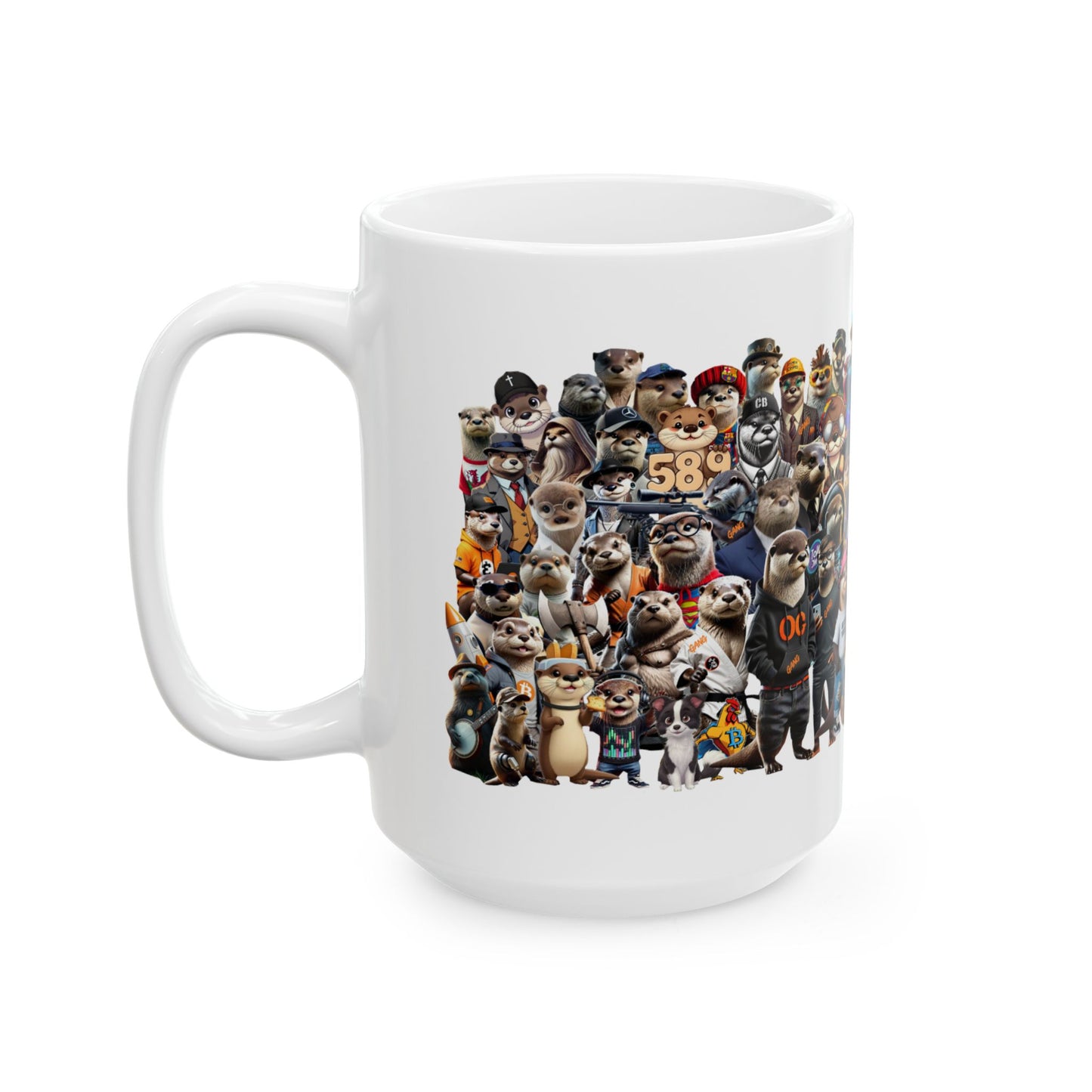 OTTER GANG CERAMIC MUG (11oz, 15oz)
