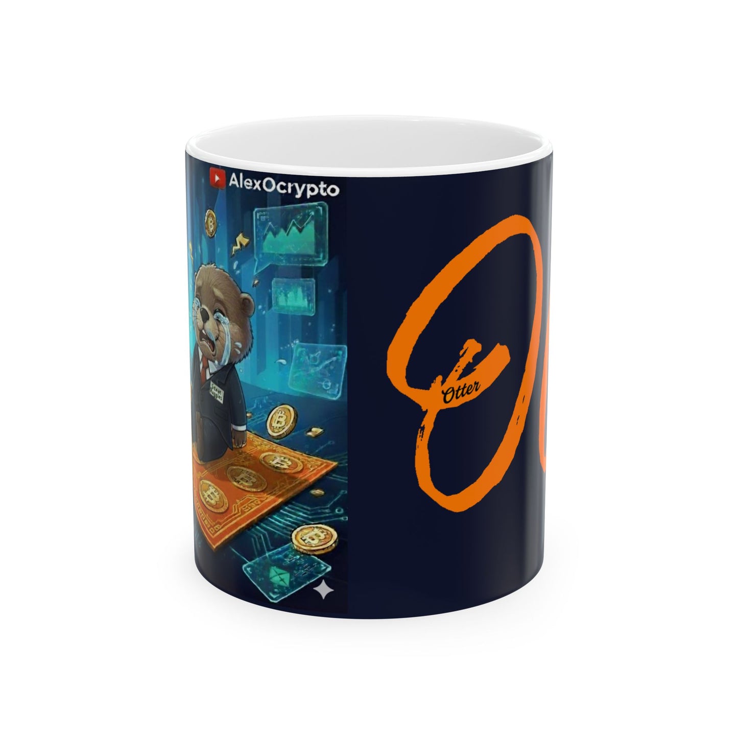 STEVE RUGGLES OTTER GANG CERAMIC MUG (11oz, 15oz)