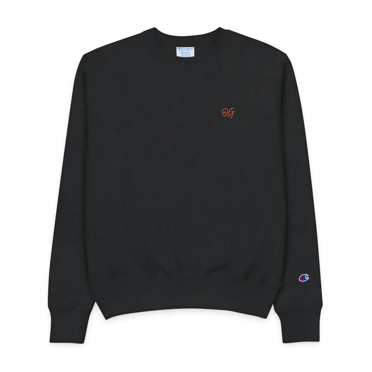 Men's Champion Crewneck Sweatshirt OG embroidery logo