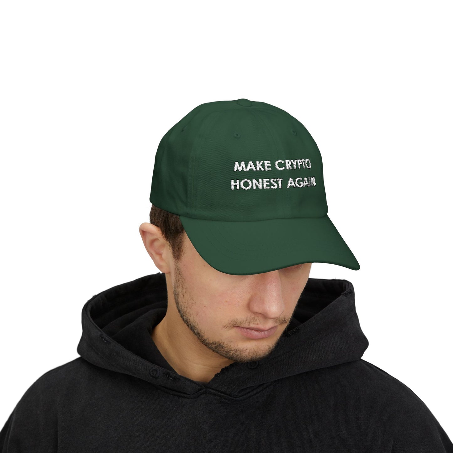 Classic Dad Cap MCHA - make crypto honest again