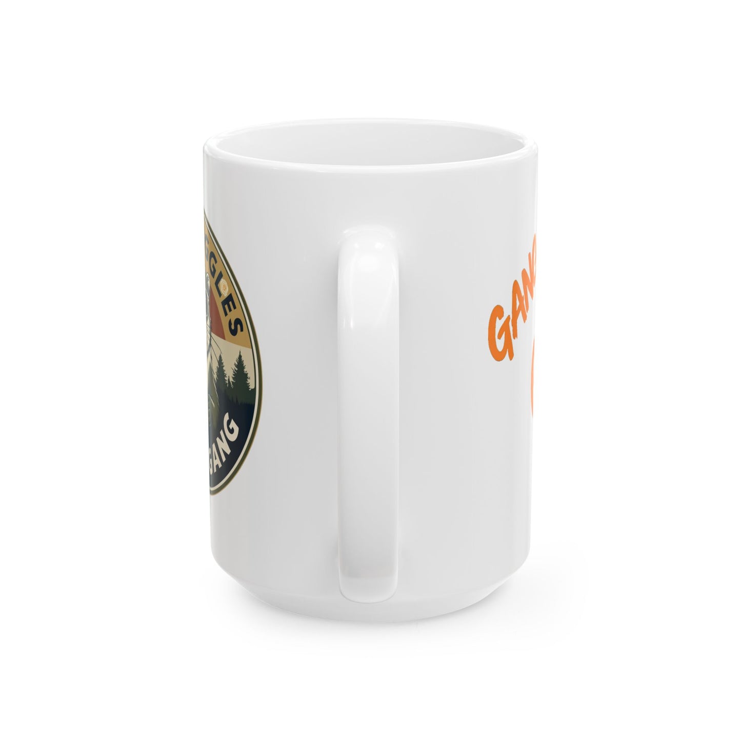 STEVE RUGGLES 2 OTTER GANG CERAMIC MUG (11oz, 15oz)