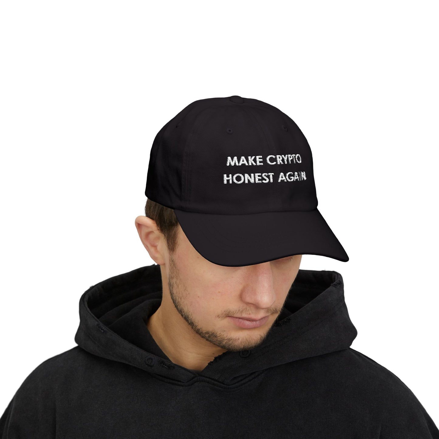 Classic Dad Cap MCHA - make crypto honest again